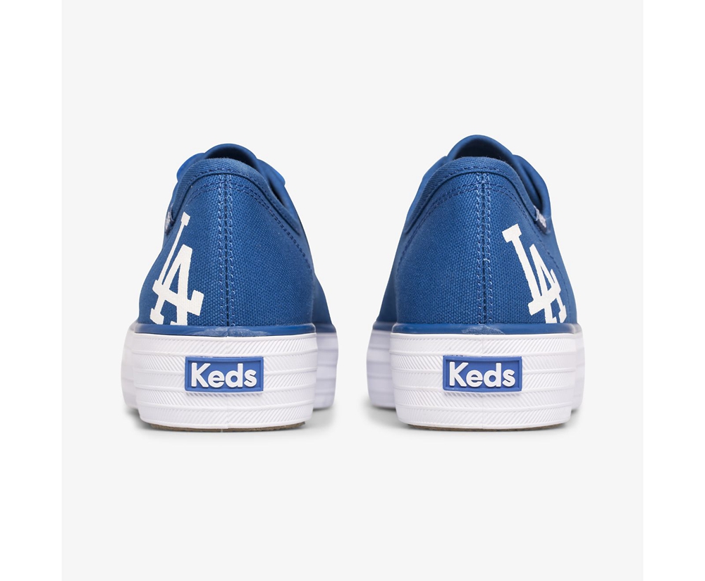 Keds Sneaker Damen Blau - Triple Kick Mlb® - OAR-349715